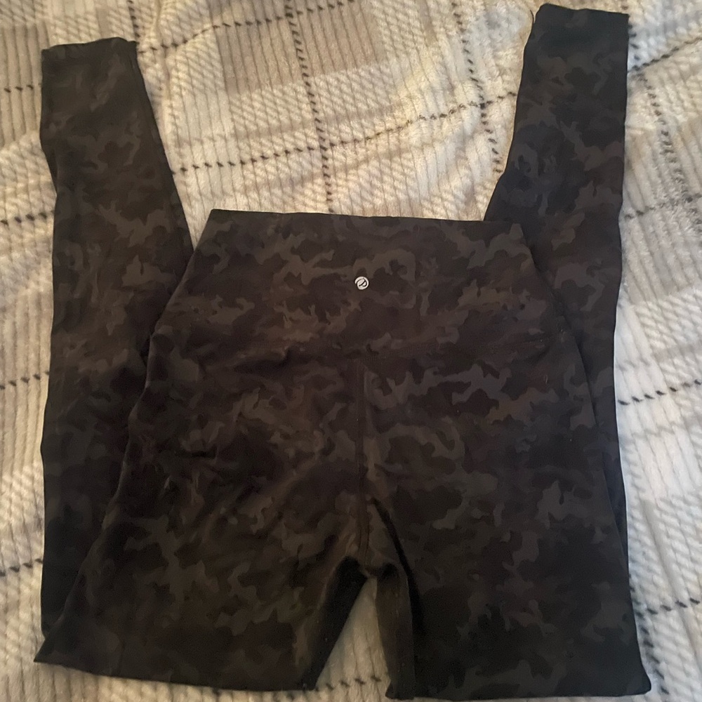Black Camouflage Leggings